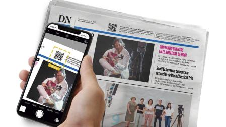 El código QR será único cada día y otorgará acceso como suscriptor digital a todo el contenido de la web hasta las 23:59h del día que haya aparecido en el periódico