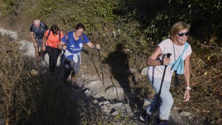 Marcha popular a San Cristóbal en el monte Ezkaba