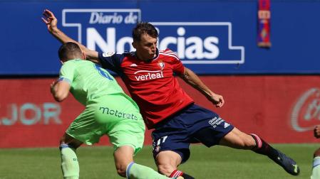 Fotos del Osasuna 0-2 Getafe de la jornada 6.