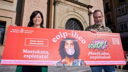 Presentación del nuevo curso de la Escuela Oficial de Idiomas de Pamplona (EOIP)