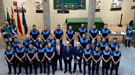 Nueva promoción de 25 nuevos agentes de la Policía Municipal de Pamplona