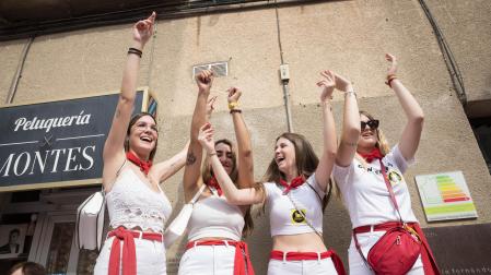 Imagen del cohete de las fiestas de Corella 2022