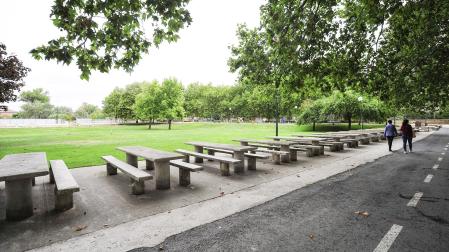 El parque del Ereta será el lugar que acogerá el futuro parque de la Migración de Tafalla