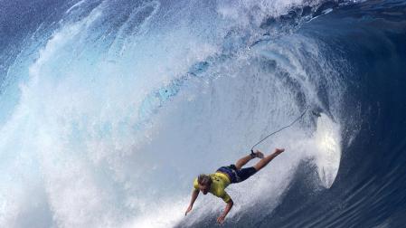 El surfista Chris Davidson, en una fotografía de archivo