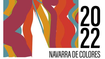 Parte del logo del Premio Navarra de Colores