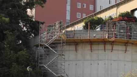 Espacio donde se habilitará el futuro ascensor