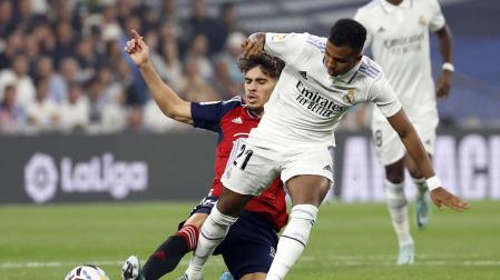 Fotos del partido que enfrentó al Real Madrid contra Osasuna este domingo 2 de octubre.