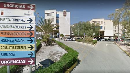 El menor fue trasladado al hospital de Lorca