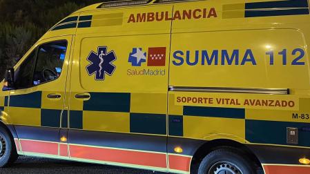 Una ambulancia del Summa 112