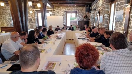 Encuentro celebrado con motivo del primer aniversario del Plan Industrial de Lekunberri, LekunberriON