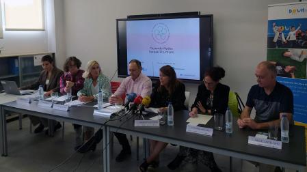 Rueda de prensa de presentación del proyecto Tejiendo Redes