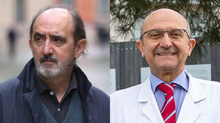 El filósofo Daniel Innerarity Grau y el médico Miguel Ángel Martínez-González