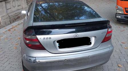 El vehículo quedó inmovilizado