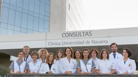 Equipo de profesionales de la nueva Unidad de Hospitalización Psiquiátrica Infantil y Adolescente de la CUN