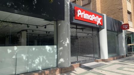Estado de las obras del supermercado Primaprix en la calle Iturrama
