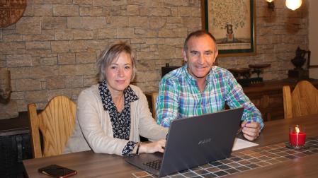 Amaia Nicuesa y Iosu López, socios fundadores de SERYSO.