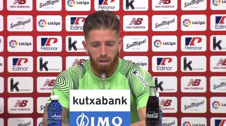 Iker Muniain, este jueves en rueda de prensa