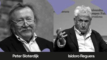 Peter Sloterdijk e Isidoro Reguera, protagonistas del diálogo "Los signos de los tiempos"