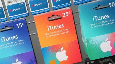Tarjetas prepago de Apple