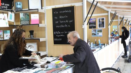 Una imagen de la Feria de la Edición de Navarra de 2021.