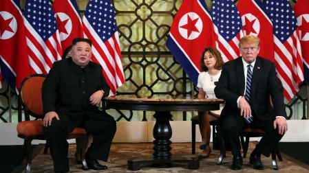Kim Jong-un y Donald Trump, durante uno de sus encuentros