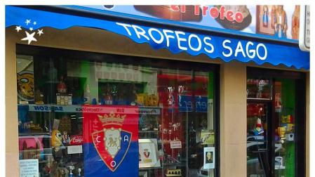 Escaparate de Trofeos Sago.