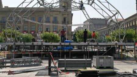 Las citas culturales, y de otro tipo, son recurrentes en pleno corazón de la capital