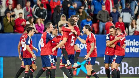 Fotos del Osasuna 1-0 Espanyol./