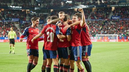 Fotos del Osasuna 1-0 Espanyol./