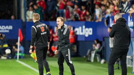 Fotos del Osasuna 1-0 Espanyol./