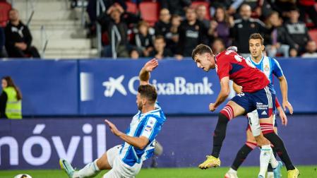 Fotos del Osasuna 1-0 Espanyol./