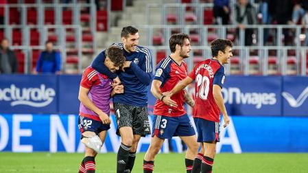 Fotos del Osasuna 1-0 Espanyol./