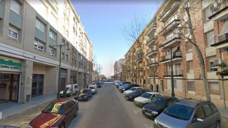 Imagen del barrio de Alcoy donde se ha producido el crimen