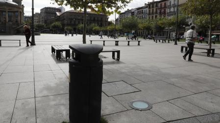 La Plaza del Castillo se convierte en centro neurálgico del ocio en Pamplona casi a diario