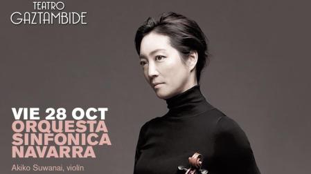 La violinista Akiko Suwanai