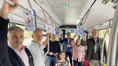 Imagen de los participantes en el lanzamiento de la campaña de sensibilización sobre la Espina Bífida