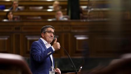 Patxi López, portavoz del grupo socialista en el Congreso