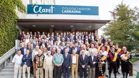 El Colegio Mayor Larraona celebra su 50 cumpleaños con “retraso”