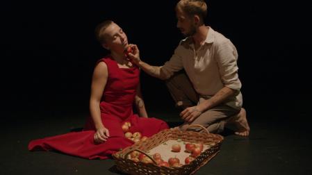 Un momento de la obra 'Yerma'