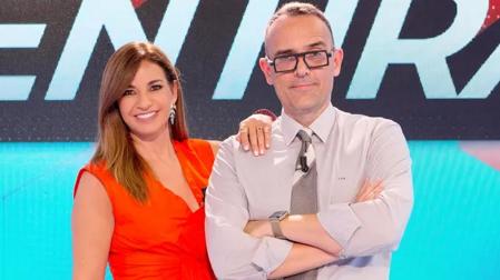 Mariló Montero y Risto Mejide, en el plató de 'Todo es mentira'