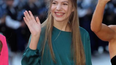 Los reyes, la princesa Leonor y la infanta Sofía asisten al concierto de los Premios Princesa de Asturias.