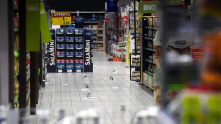 Imagen del supermercado donde tuvo lugar la agresión