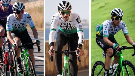 Los ciclistas Murguialday, Barrenetxea y Etxeberria renuevan con Caja Rural-Seguros