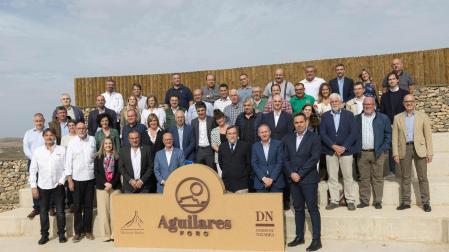 Participantes en el Foro Aguilares que debatió este viernes sobre ‘El agua y la sostenibilidad en el Valle del Ebro’