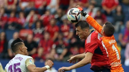 La victoria de Osasuna contra el Valladolid, en imágenes