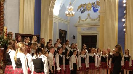 El Chòr la Musica de Lublin (Polonia) actuará hoy en Huarte.