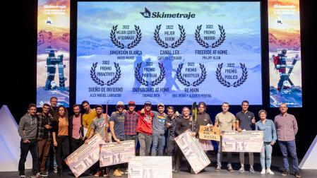 Ganadores de la novena edición del Festival de Cine de Ski y Snowboard Skimetraje Play Pyrenees