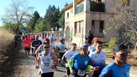 Fotos de la carrera de la Vía Verde del Tarazonica 2022./