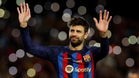 Retirada de Gerard Piqué del fútbol en el Camp Nou