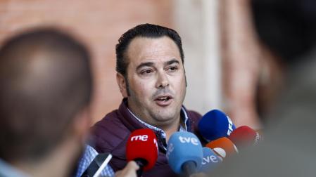 Manuel Hernández, portavoz de la Plataforma Nacional en Defensa del Sector del Transporte